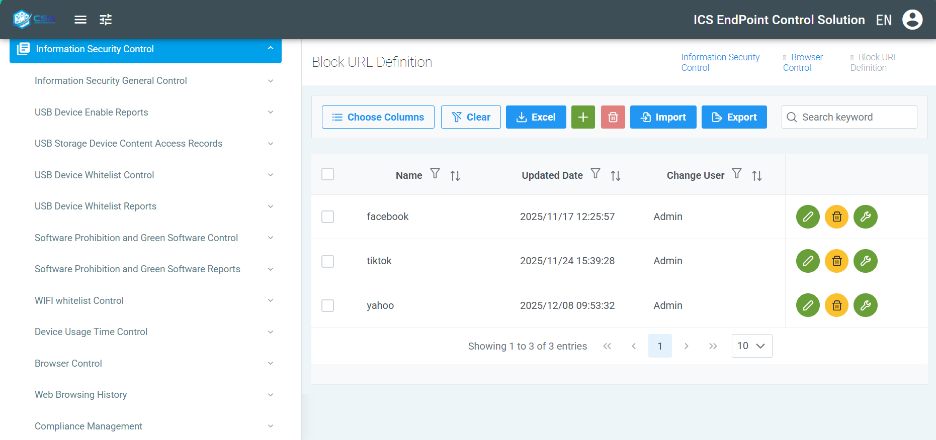 Kiểm soát Wi-Fi Whitelist